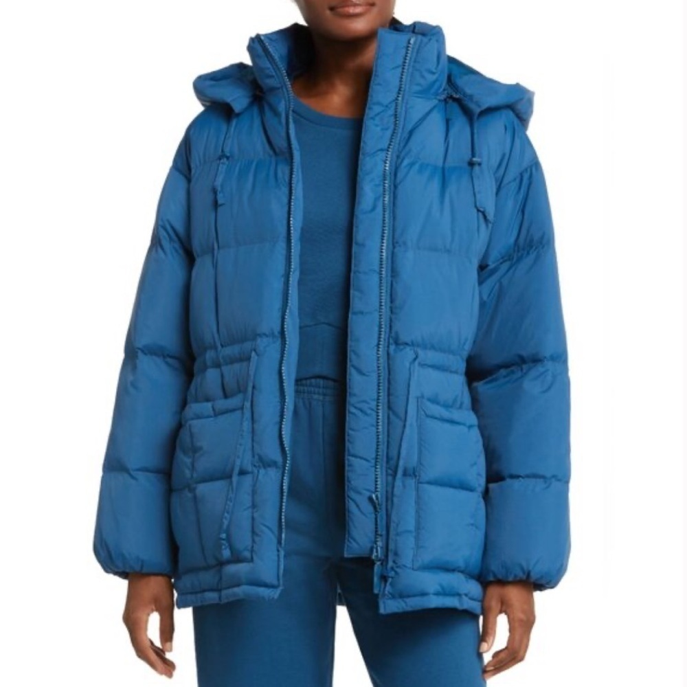 NWT Beyond Yoga Long Sleeve Hooded Puffer Jacket Size M